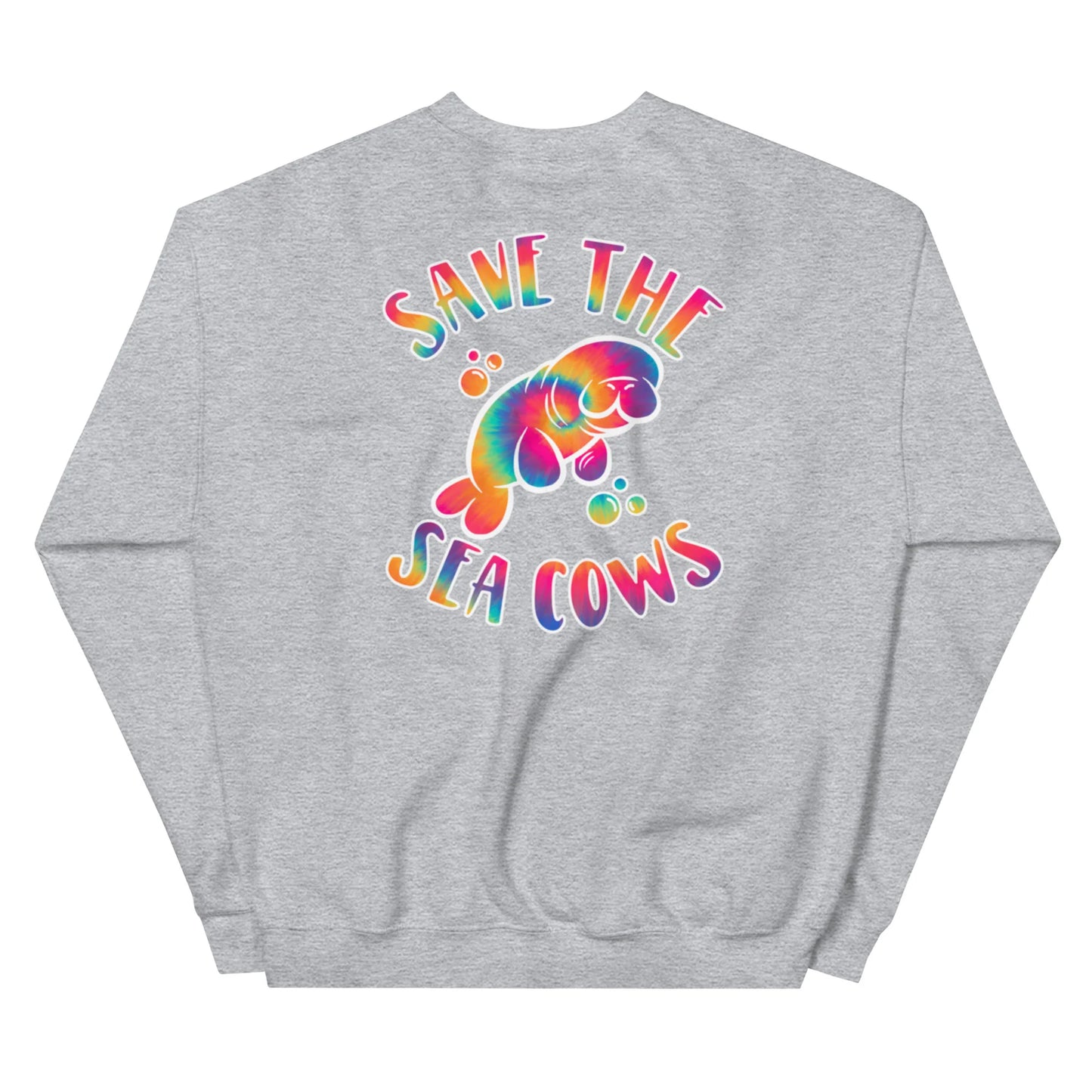 Trippy Save the Sea Cows Sweatshirt