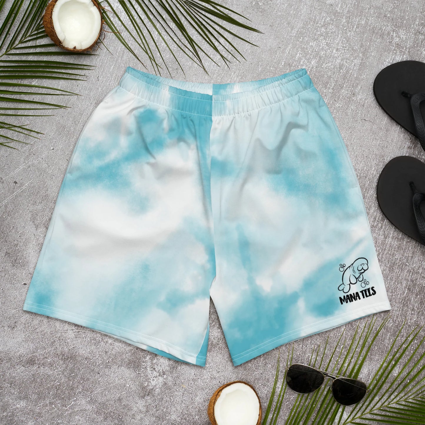 ManaTees Tie-Dye Athletic Shorts