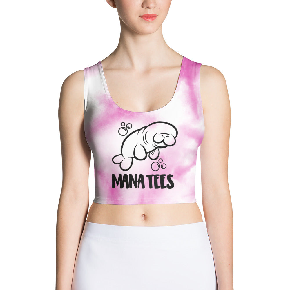 Pink Tie-Dye Sports Tank