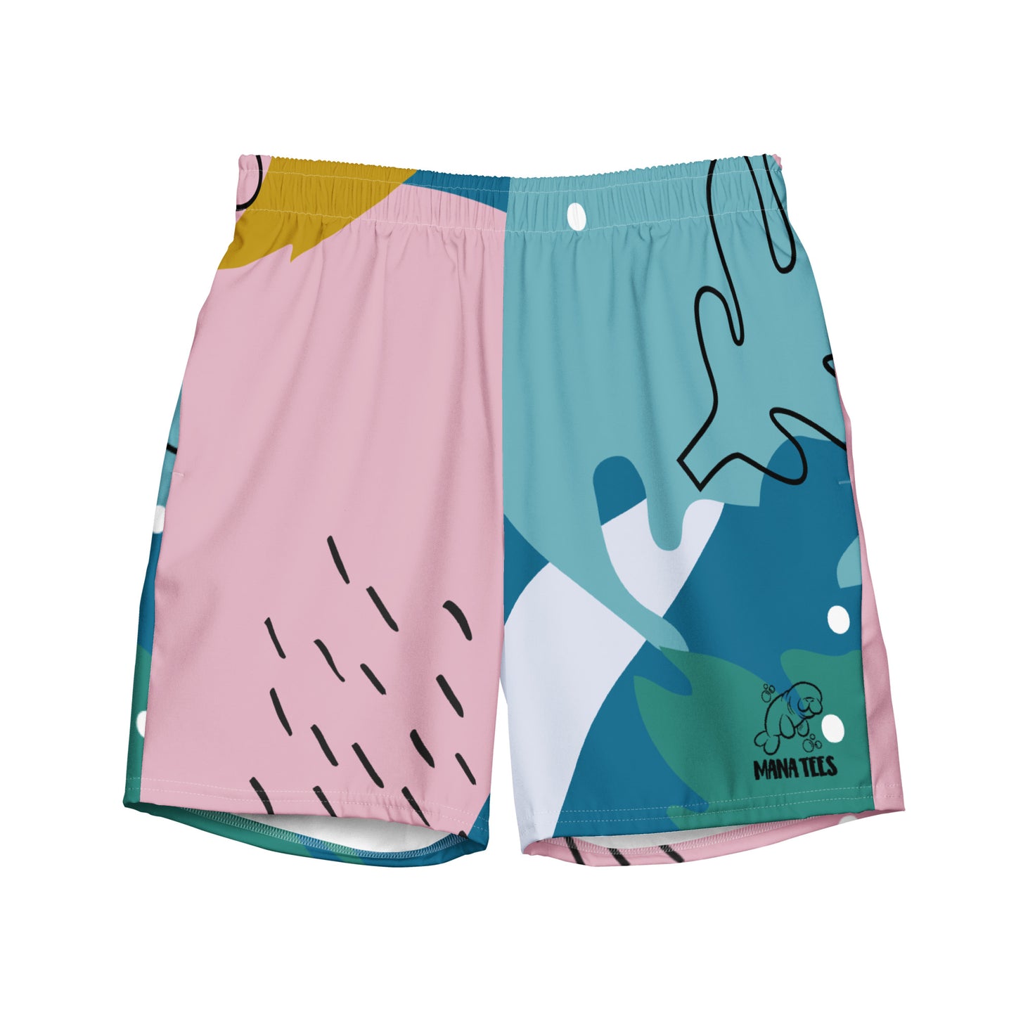 Men's Tropical Swim Trunks