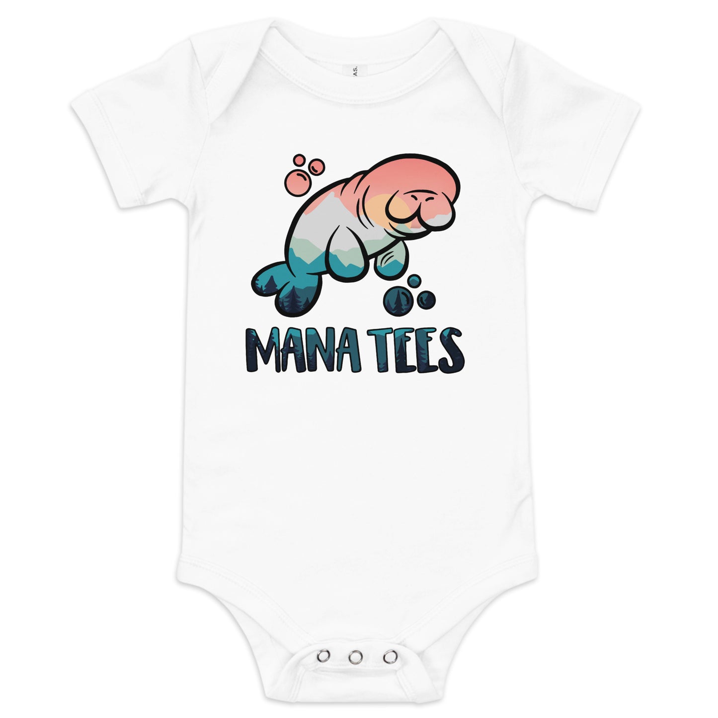 Mountain ManaTees Onesie