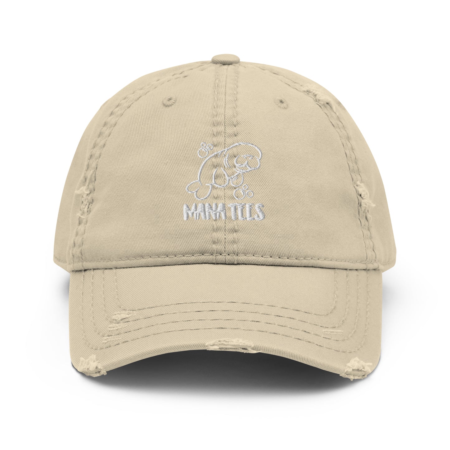 ManaTees Distressed Dad Hat