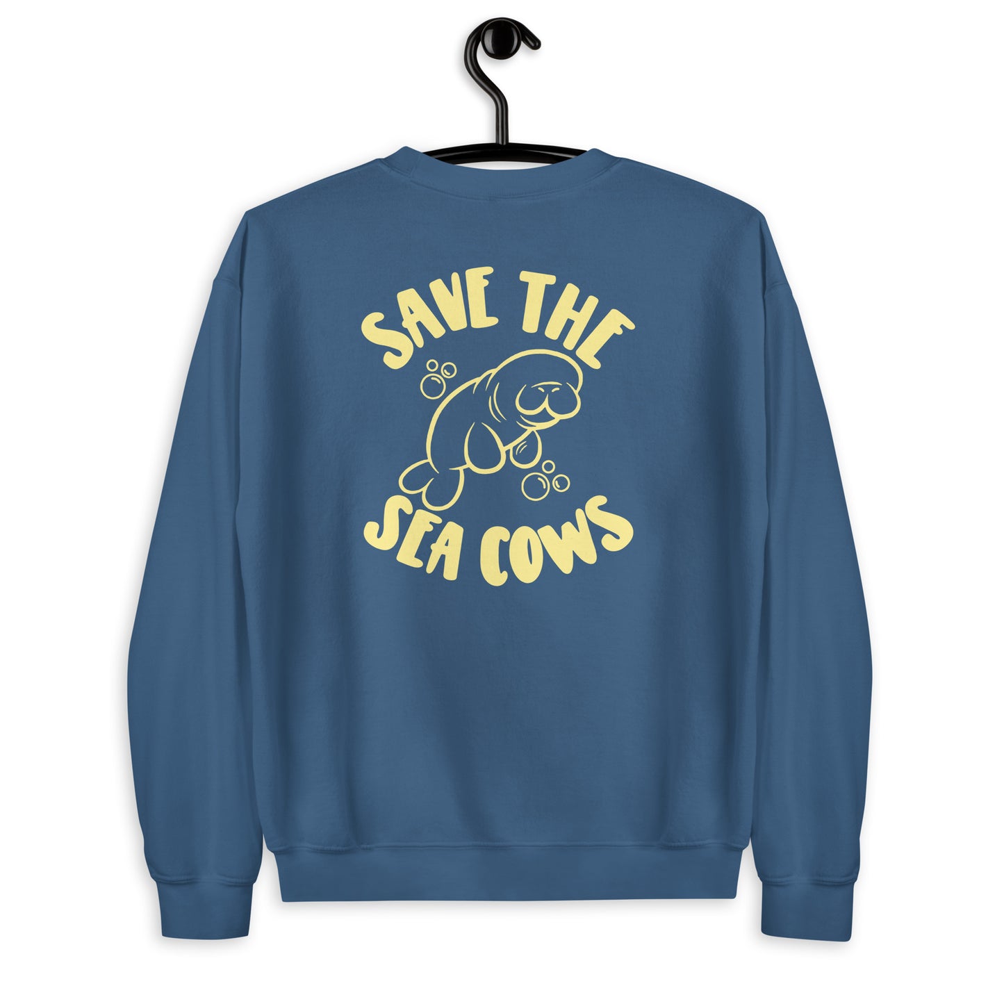 “Hello Yellow” Save the Sea Cows Sweatshirt