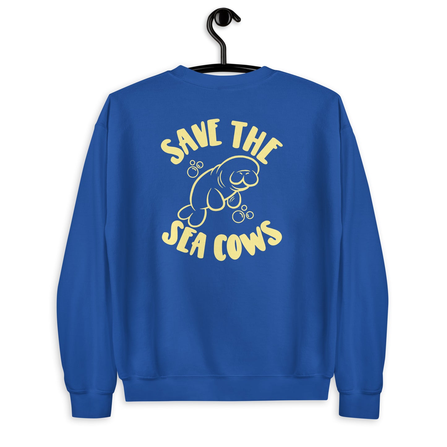 “Hello Yellow” Save the Sea Cows Sweatshirt