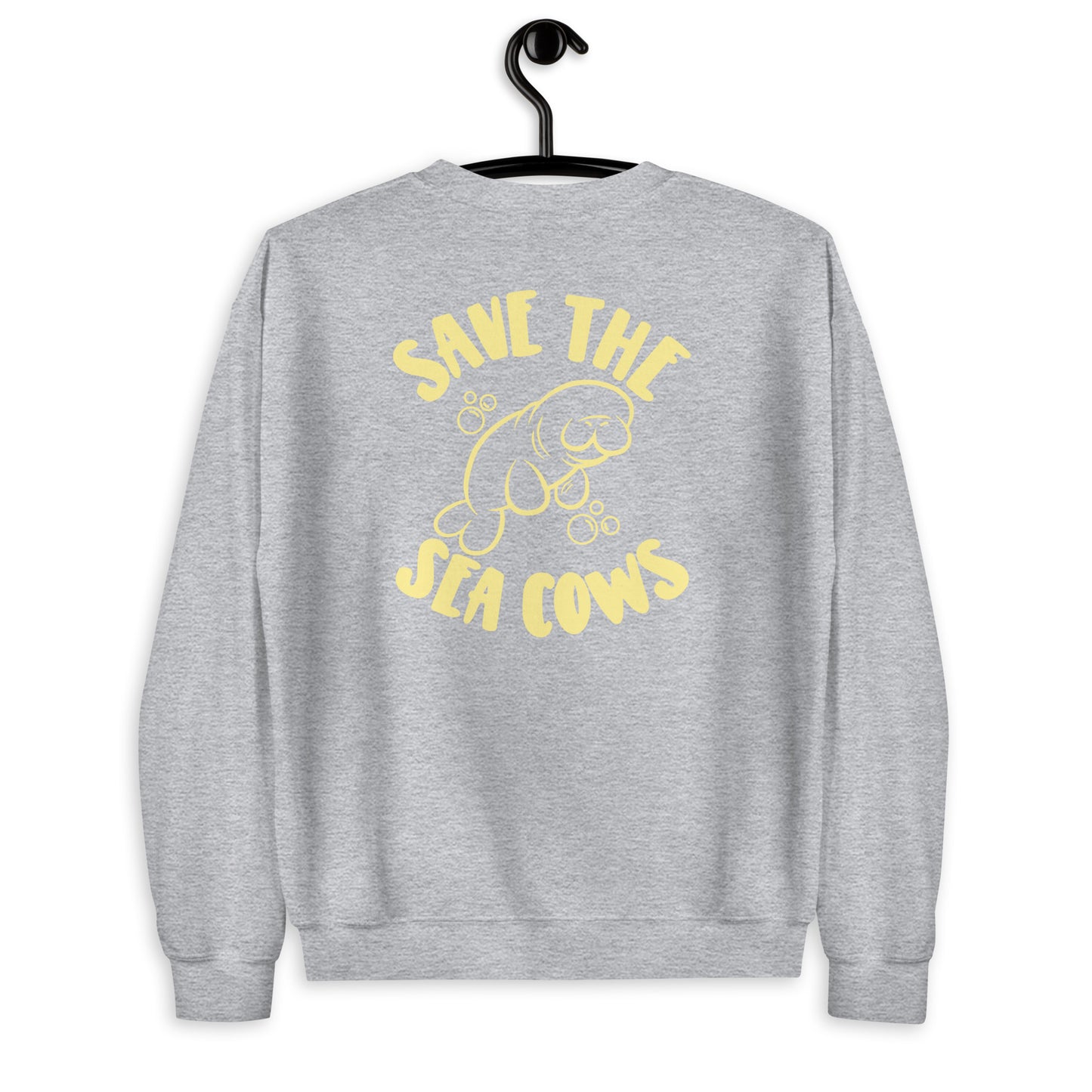 “Hello Yellow” Save the Sea Cows Sweatshirt