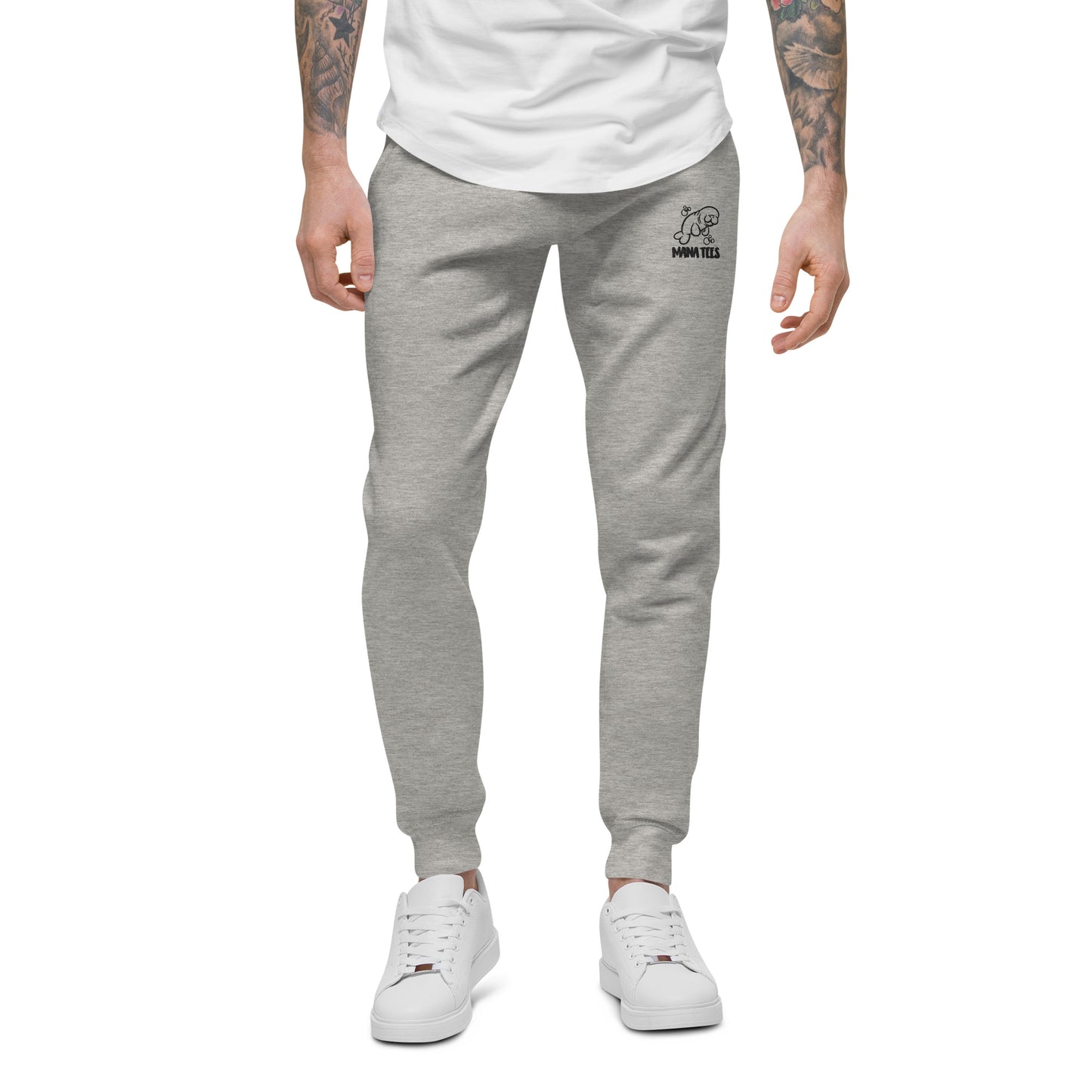 ManaTees “Black Embroidered Logo” Joggers
