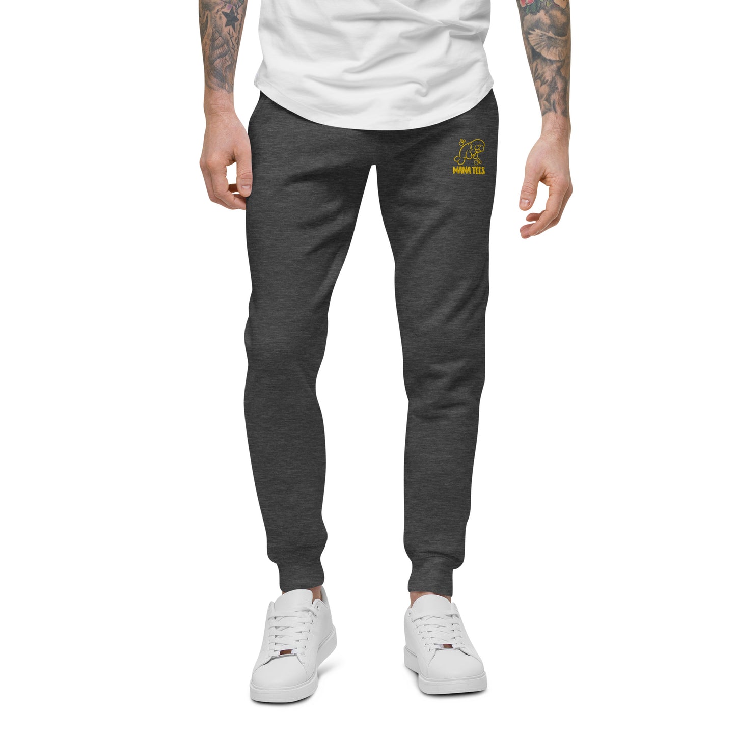 ManaTees Joggers with Yellow Embroidered Logo