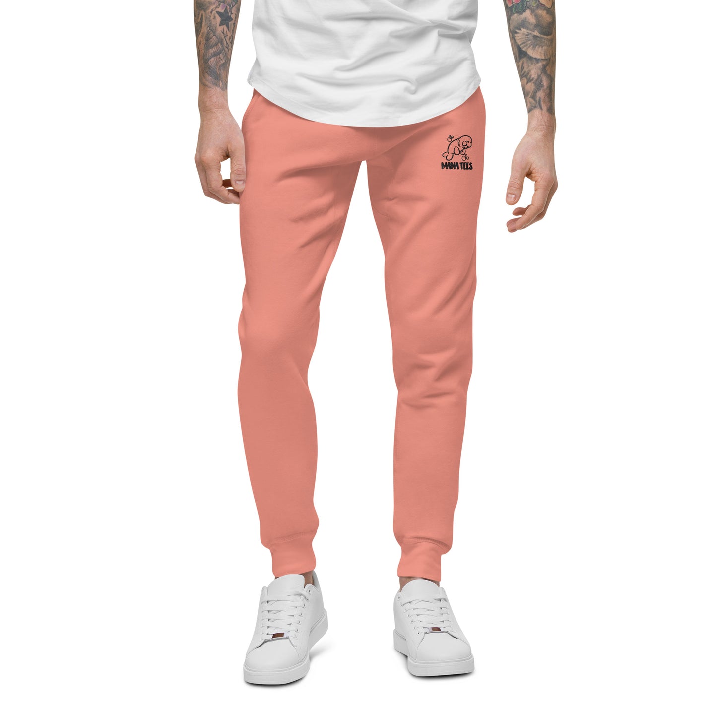 ManaTees “Black Embroidered Logo” Joggers