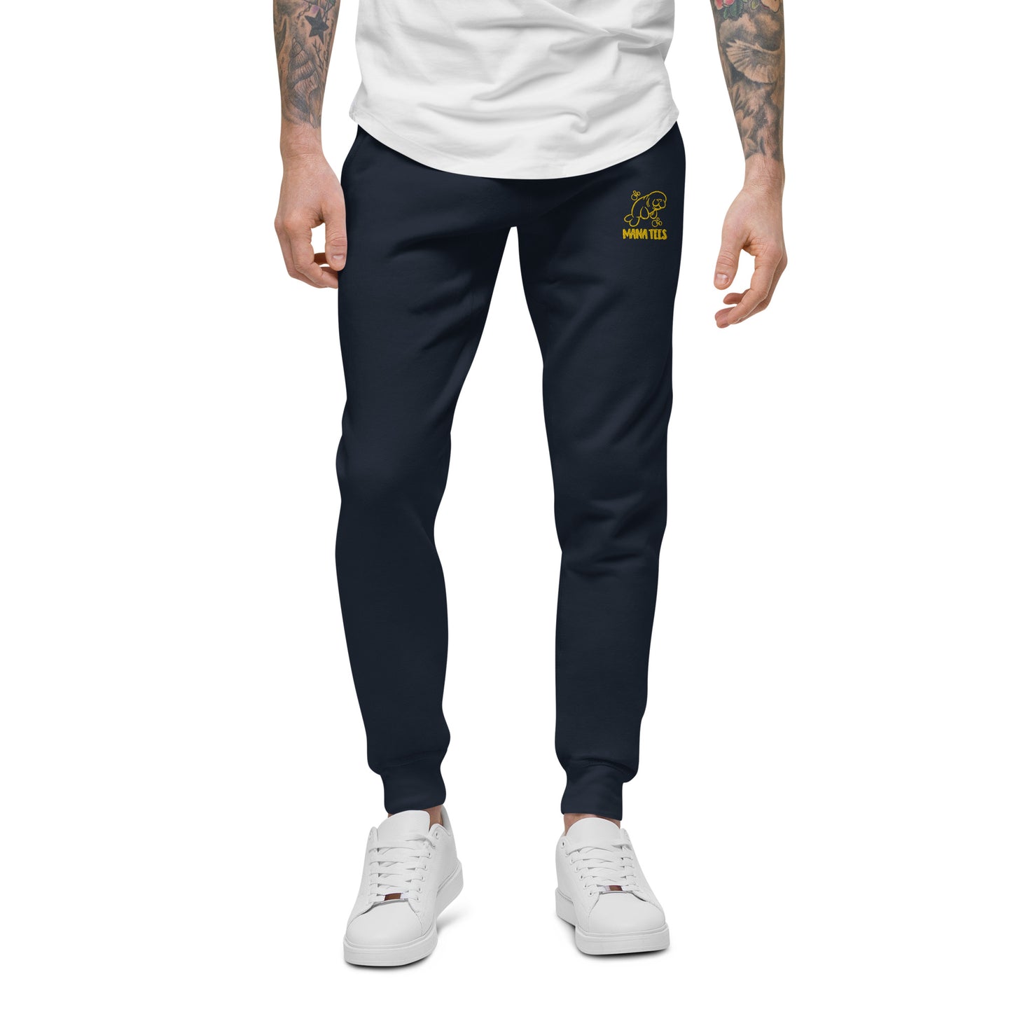 ManaTees Joggers with Yellow Embroidered Logo