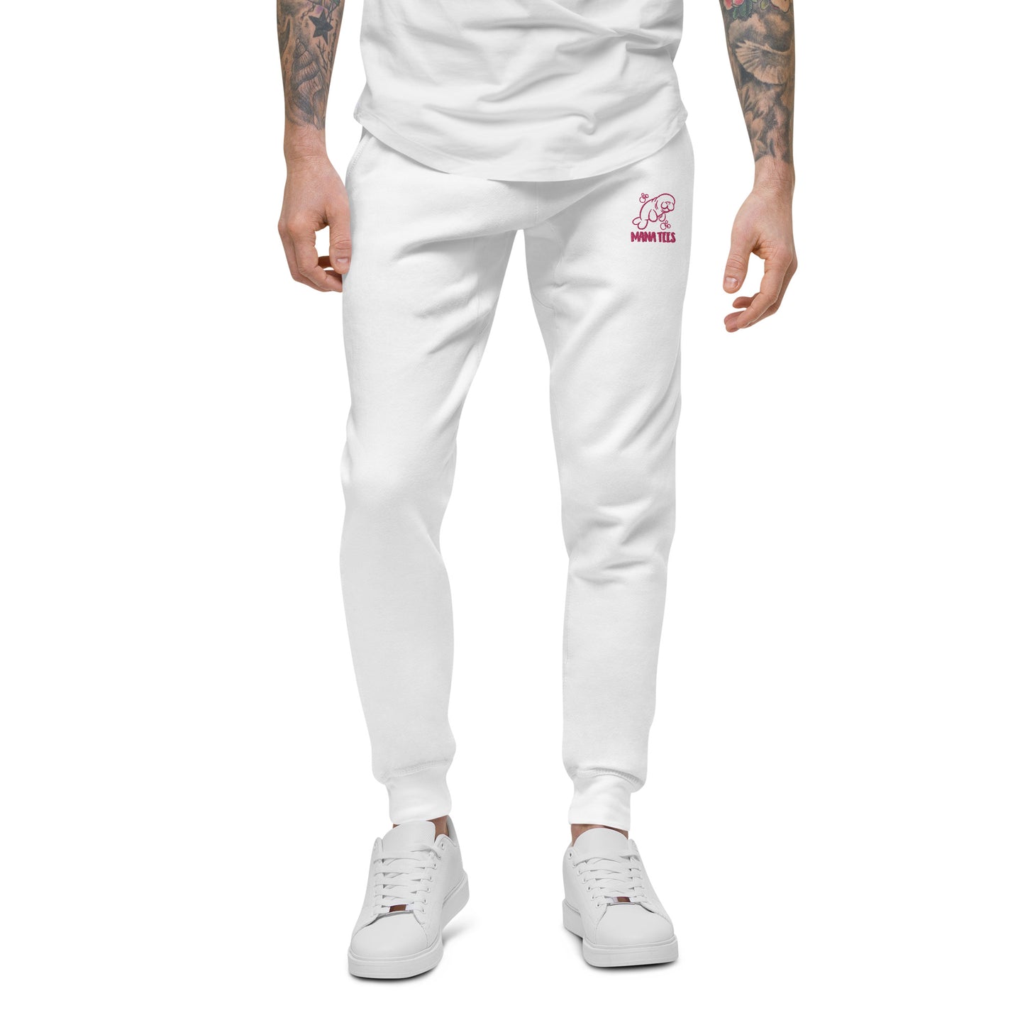 ManaTees Joggers with Pink Embroidered Logo