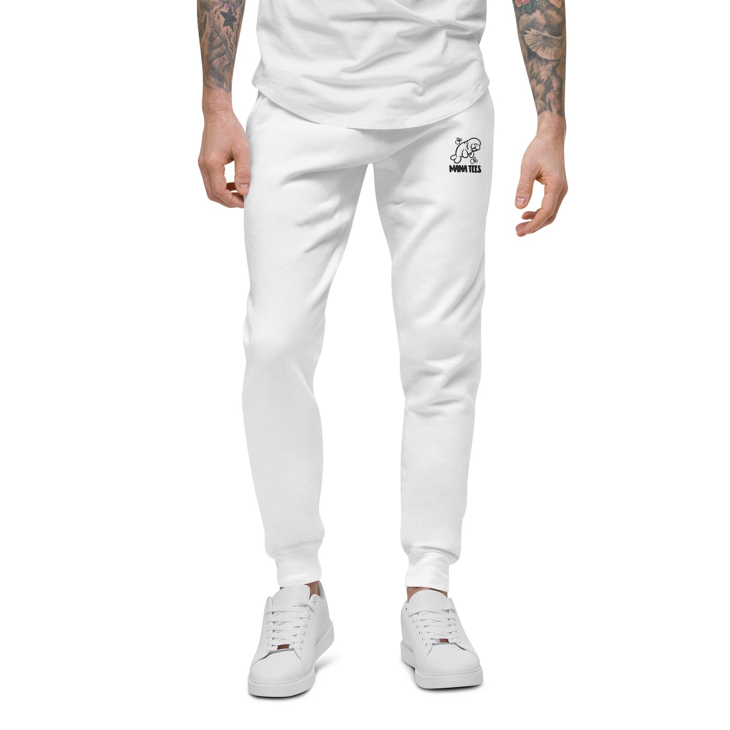 ManaTees “Black Embroidered Logo” Joggers