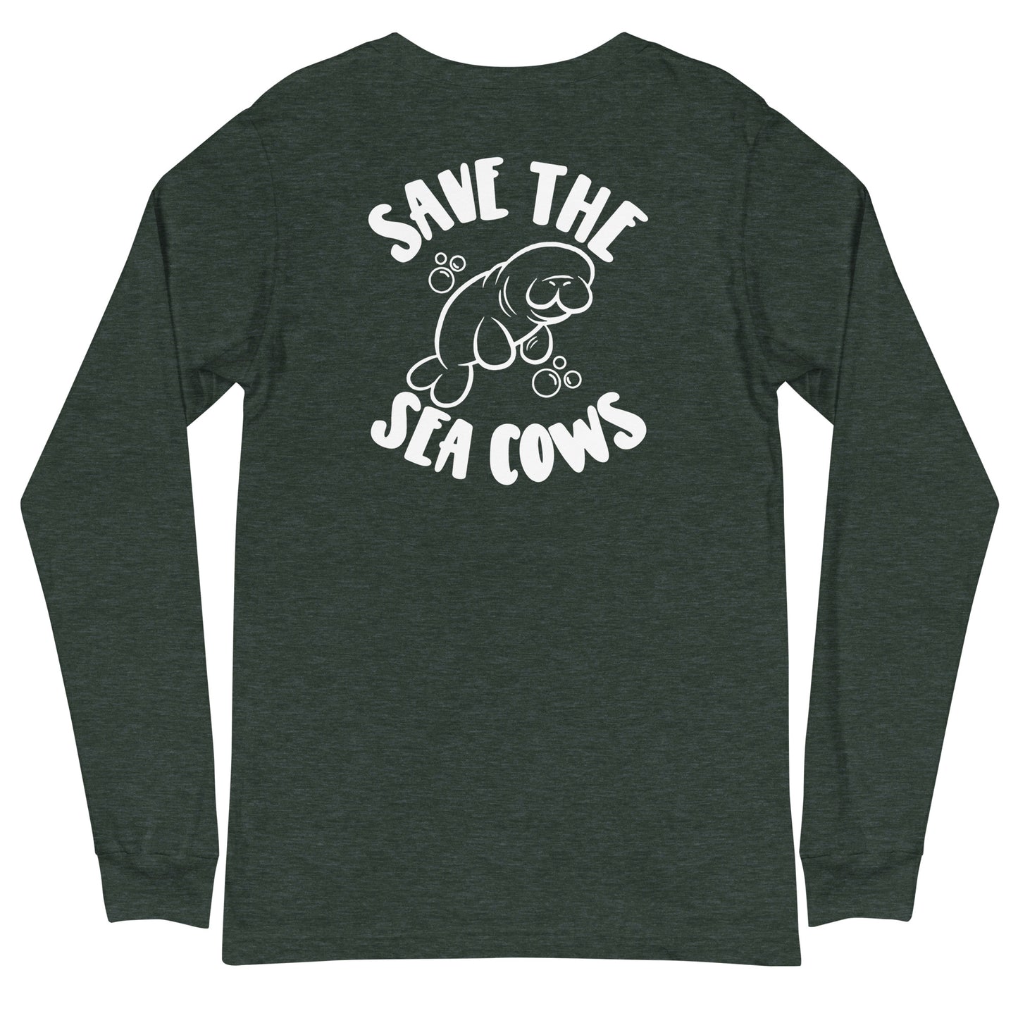 Save the Sea Cows Long Sleeve