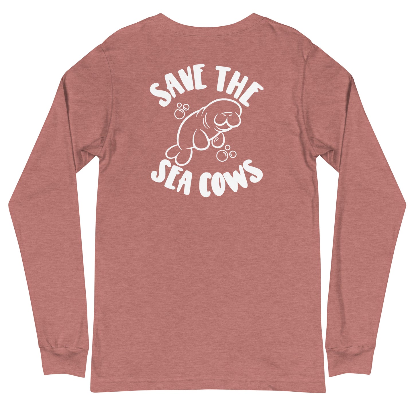 Save the Sea Cows Long Sleeve