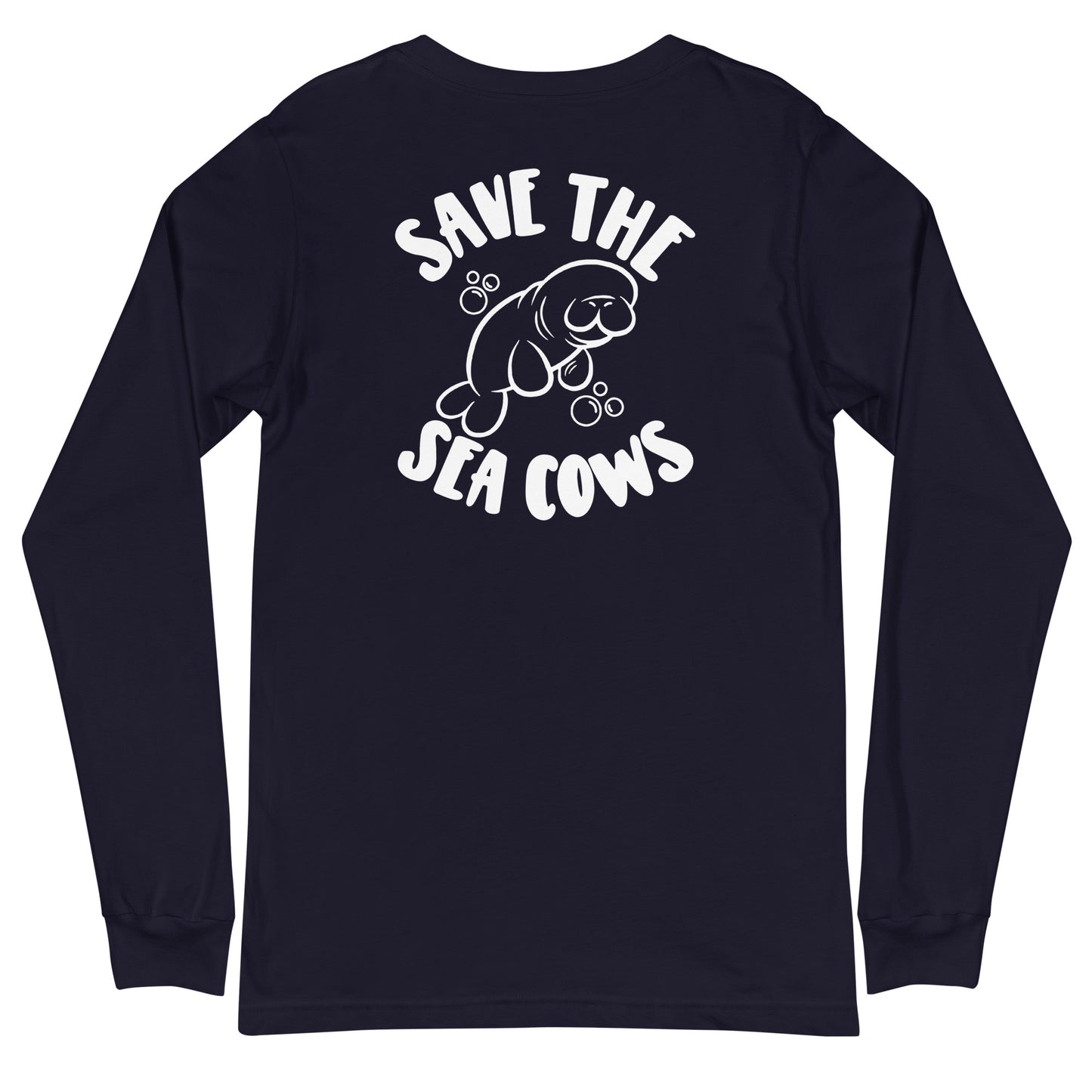 Save the Sea Cows Long Sleeve