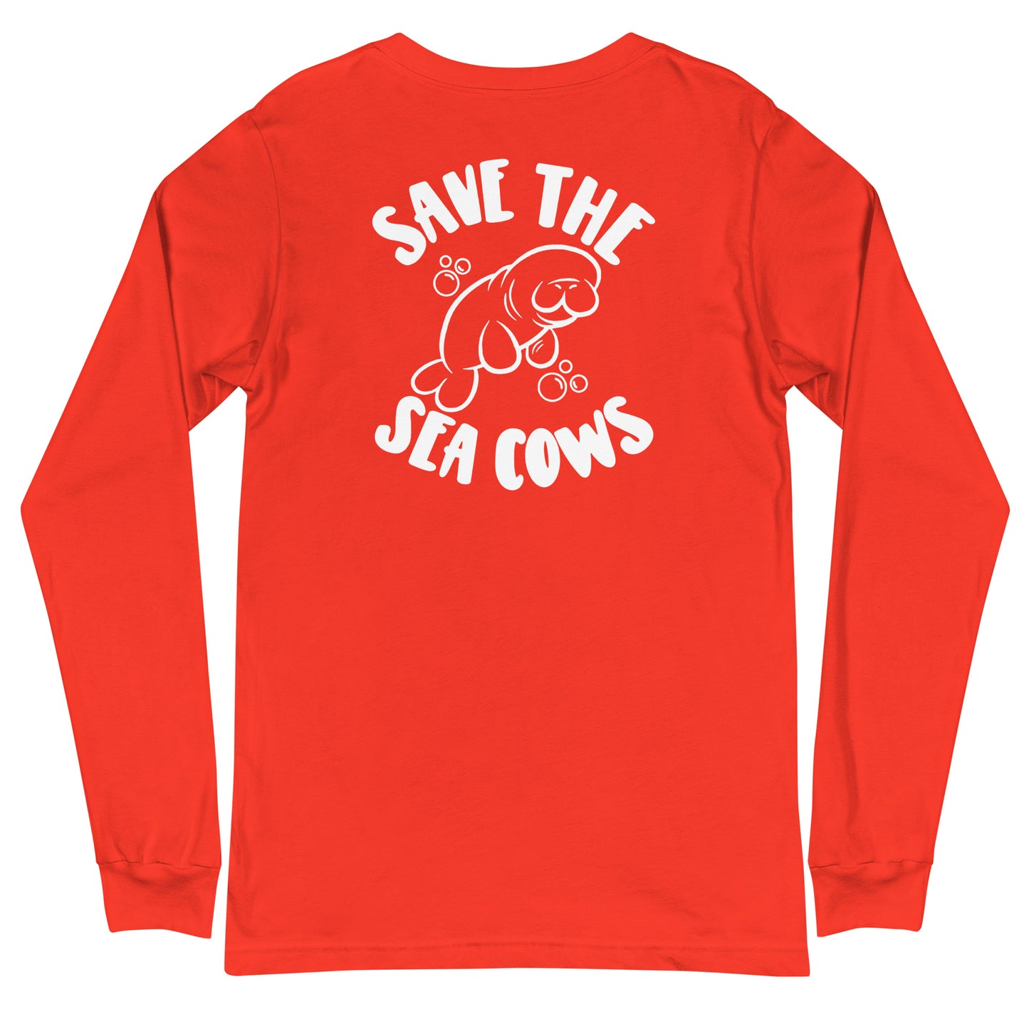 Save the Sea Cows Long Sleeve