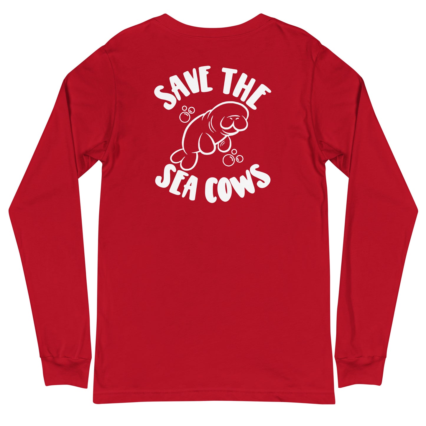 Save the Sea Cows Long Sleeve