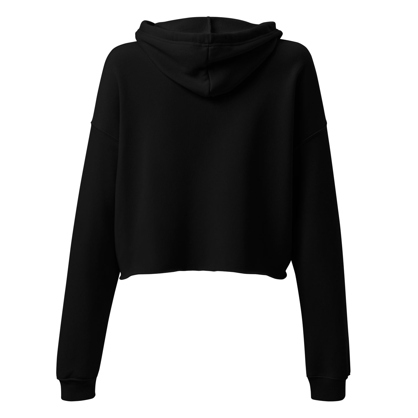 Cropped Fleece Hoodie