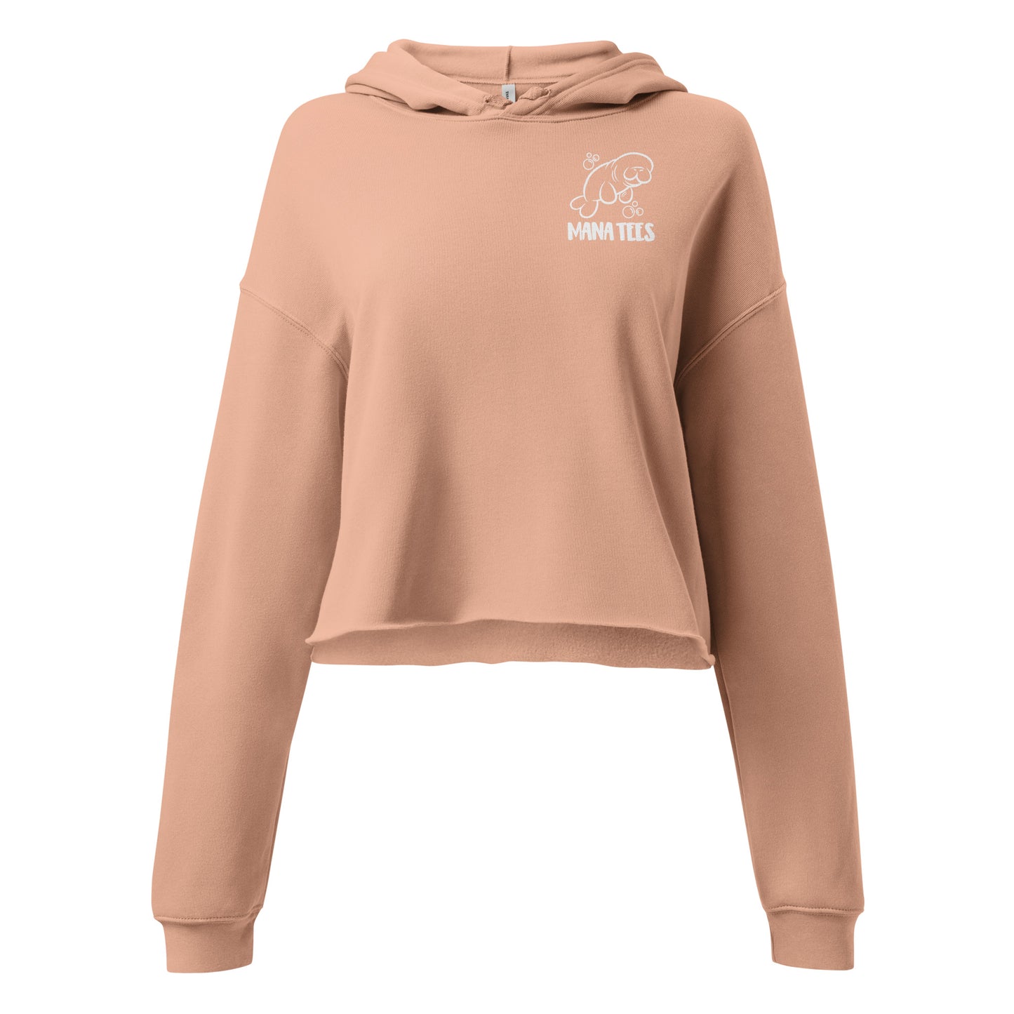 Cropped Fleece Hoodie