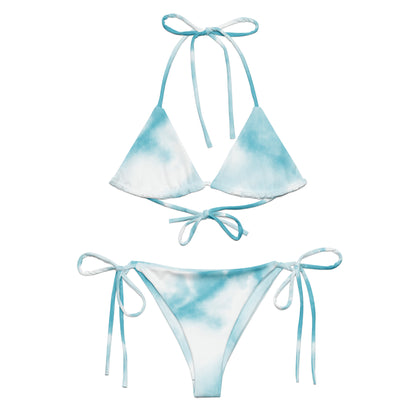 Aqua Tie-Dye Bikini