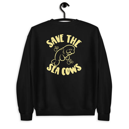 “Hello Yellow” Save the Sea Cows Sweatshirt