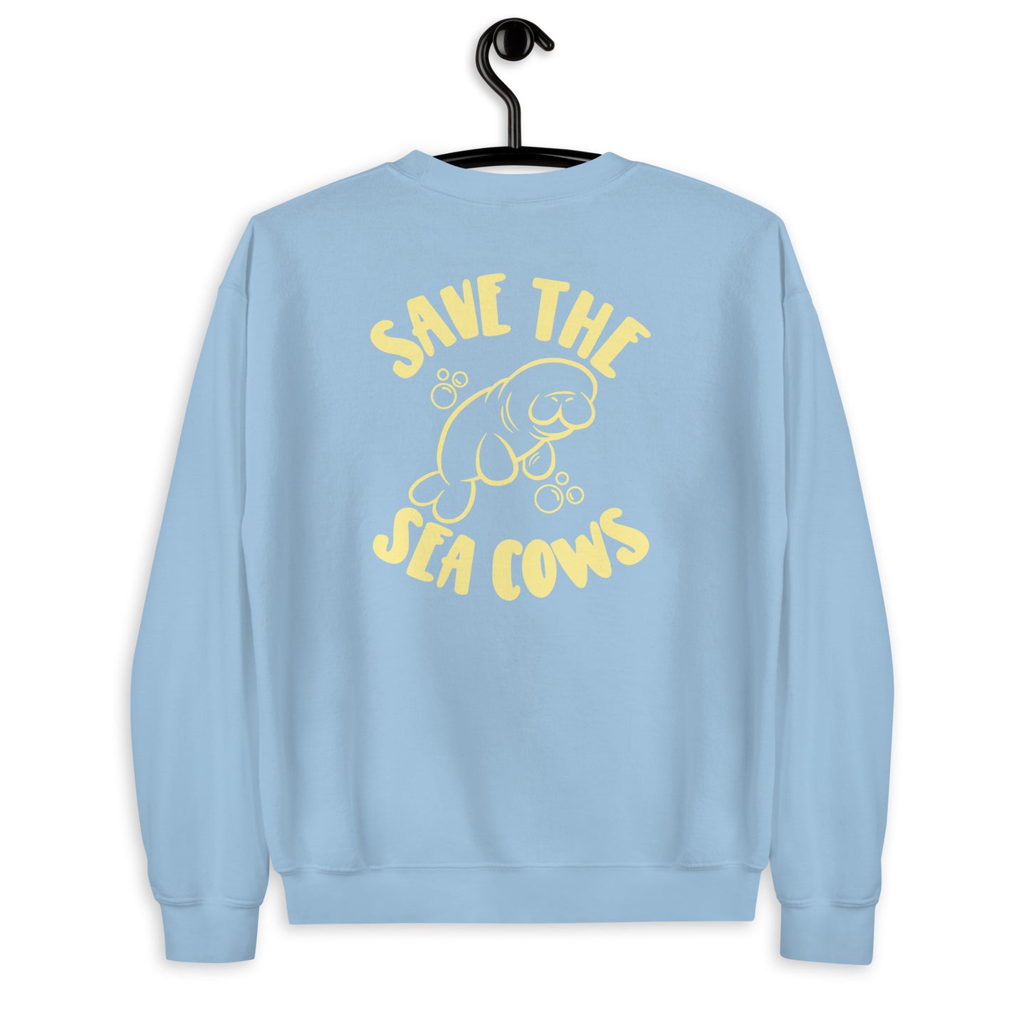“Hello Yellow” Save the Sea Cows Sweatshirt
