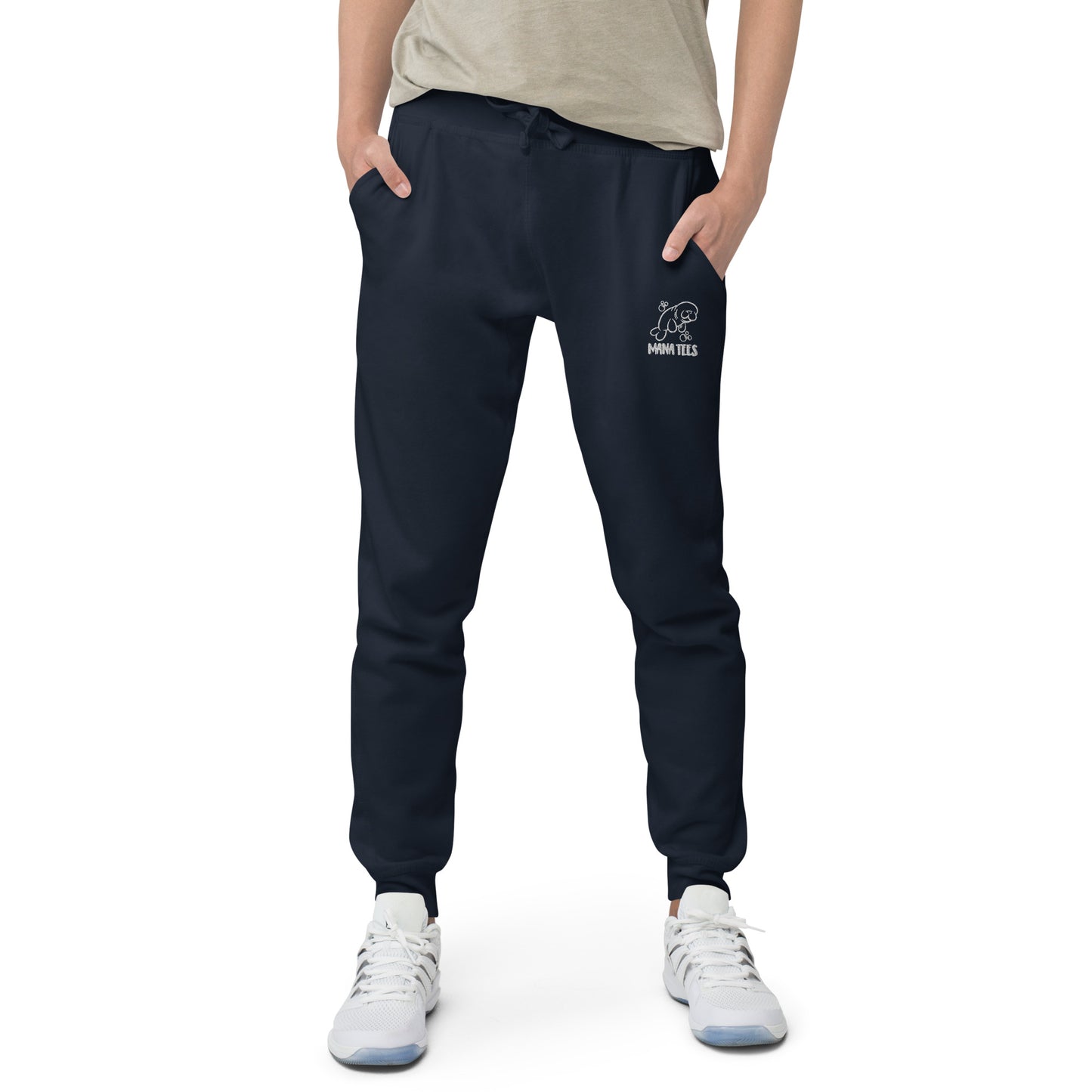 ManaTees Joggers with White Embroidered Logo